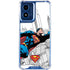 DC Comics Superman Super Speed Flying Over City Moto G 5G (2024) Clear Case